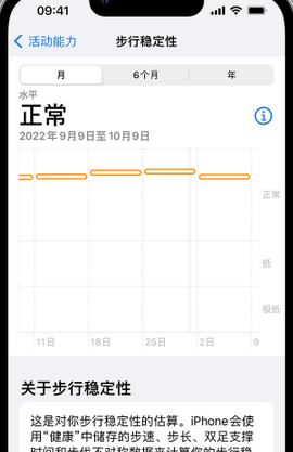 宁城iPhone手机维修如何在iPhone开启'步行稳定性通知'