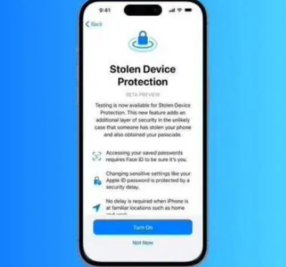 宁城苹果授权维修店分享被盗设备保护功能开启方法 