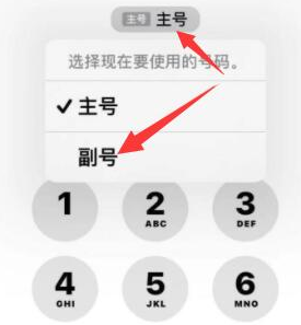 宁城苹果14维修店分享iPhone 14 Pro Max使用副卡打电话的方法 