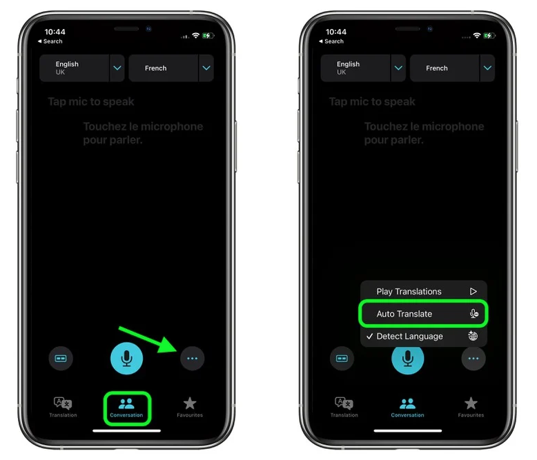 宁城苹果手机维修分享iOS 15 “翻译” App 新改进 