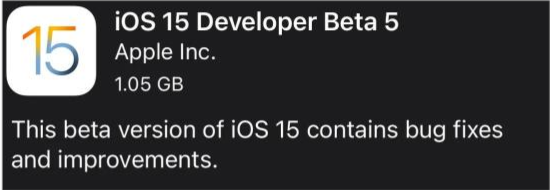 宁城苹果手机维修分享如何升级到iOS15.0 beta5 